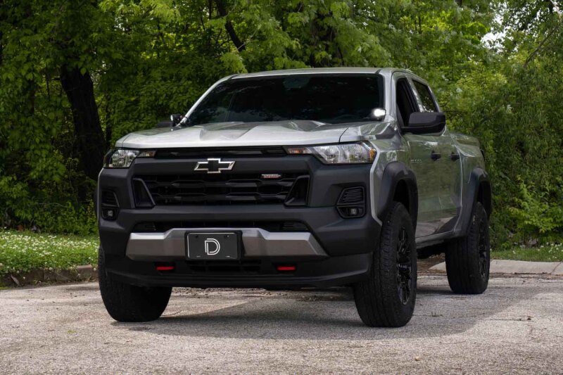 Chevrolet Colorado Ditch Light Bracket Kit - Above the hood - Diode Dynamics - Stage Series Backlit - Amber - `23-`27